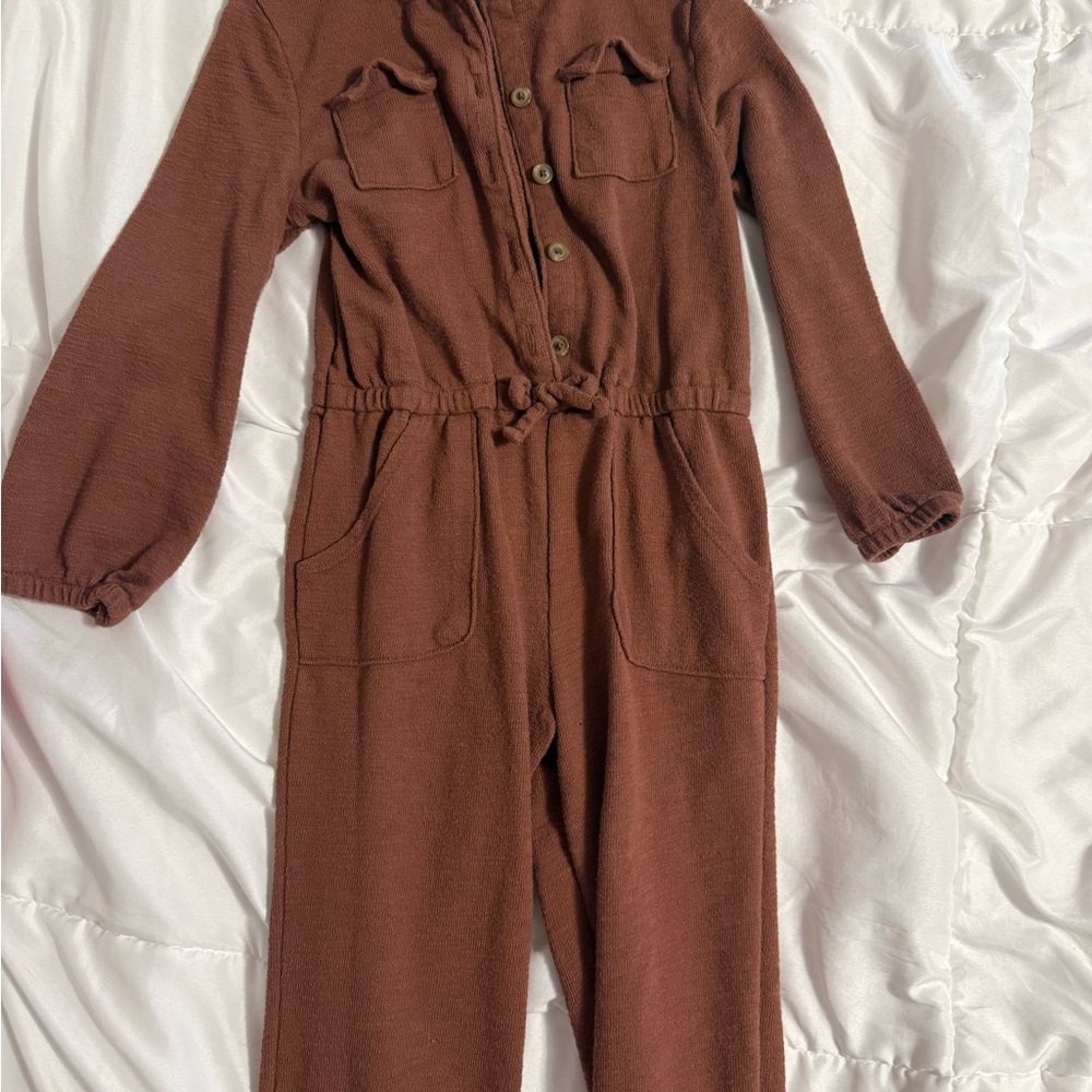 Old Navy Kids Brown Jumpsuit